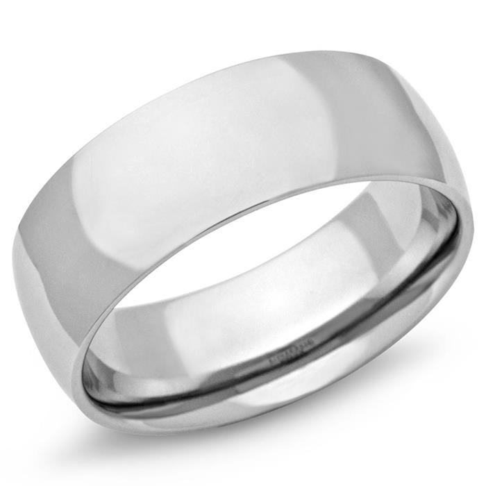 Stainless steel wedding rings 8mm