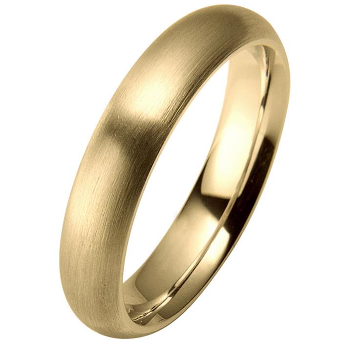 Wedding rings yellow gold 5mm