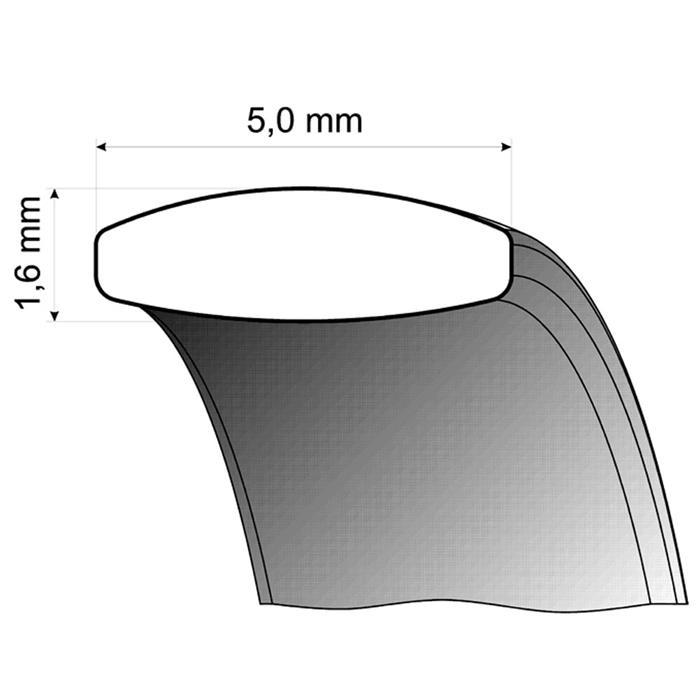 Trouwringen geelgoud 5mm