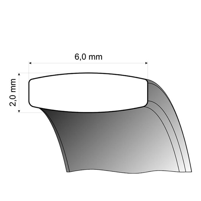 Trouwringen geelgoud 6mm