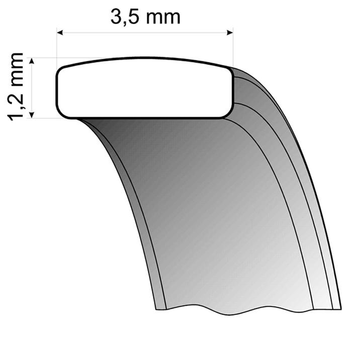 Trouwringen geelgoud 3,5mm