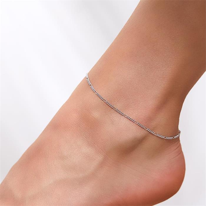 Filigree anklet in sterling sterling silver