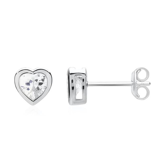 High quality earrings sterling silver zirconia