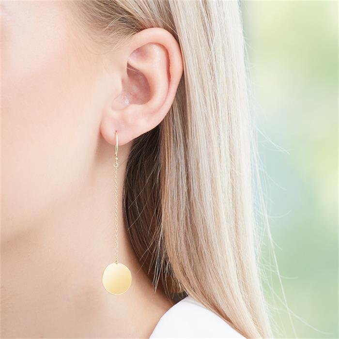 Earrings in gold-plated 925 silver