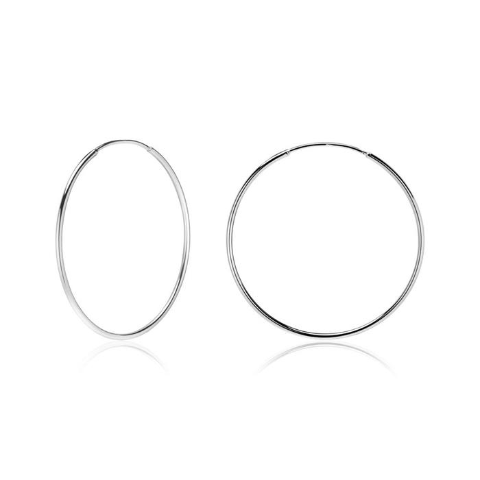 Hoops in 925 sterling silver