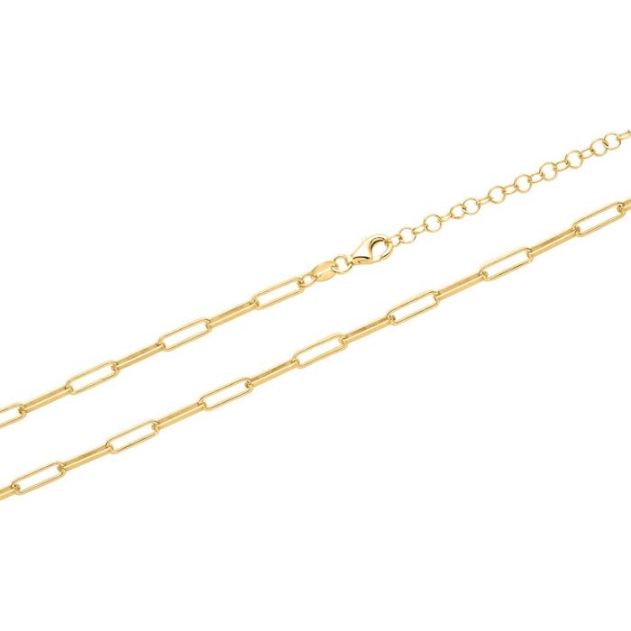 Necklace for ladies in gold-plated 925 silver