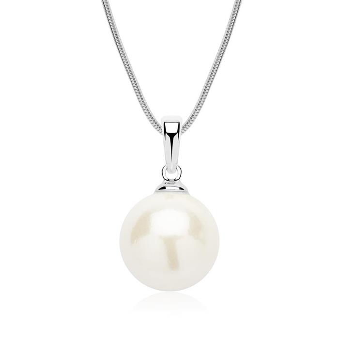 Pearl pendant sterling sterling silver