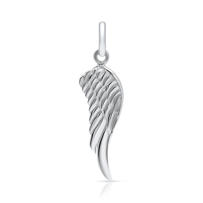 Wing pendant in sterling sterling silver