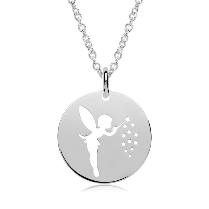 Necklace With Pendant Fairy Sterling Silver
