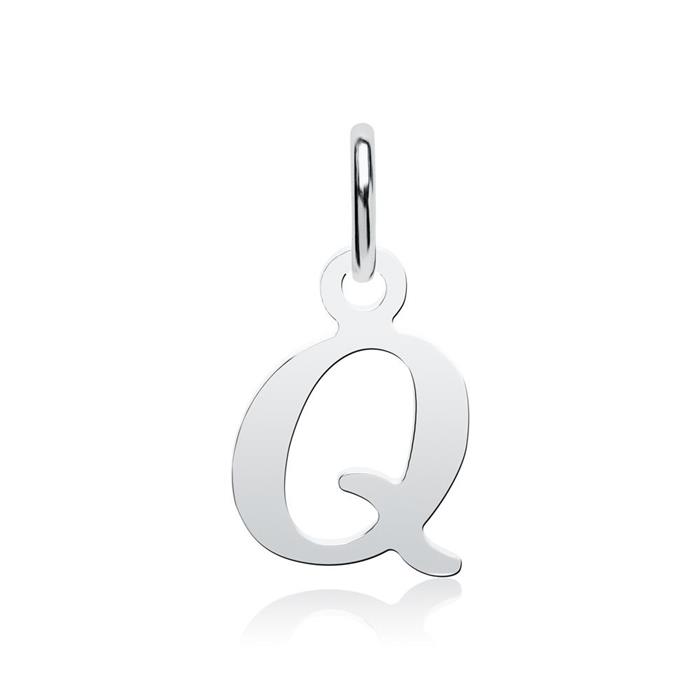 Buchstabenkette Q aus 925er Silber