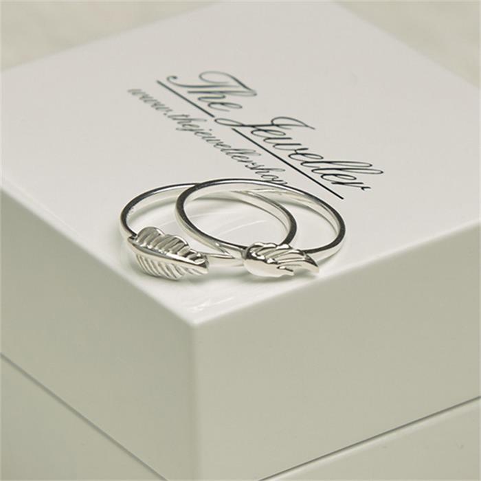 Symboling Flügel-Design 925er Silber
