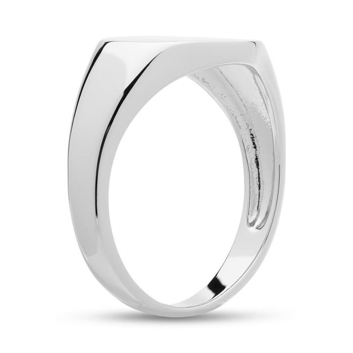 Engravable Ring In Sterling Sterling Silver