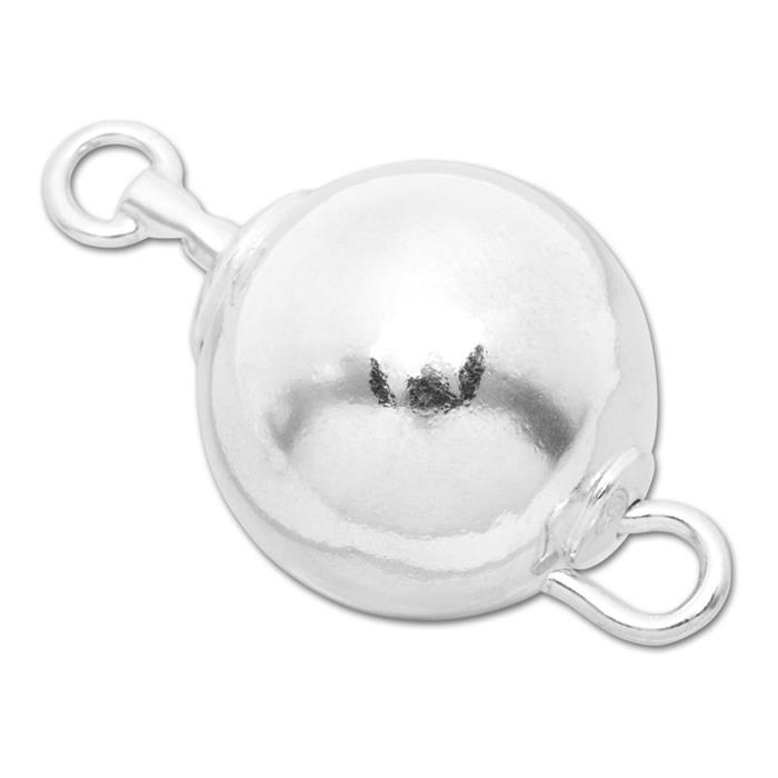 Ball clasp made of sterling sterling silver