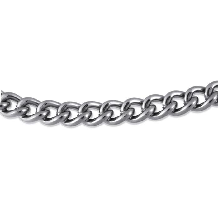 Modern Titanium Curb Chain 4mm Polished