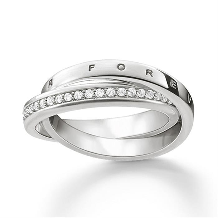 Anillo together forever de plata 925