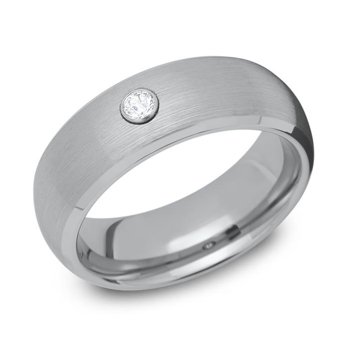 Tungsten ring, zirconia, robust