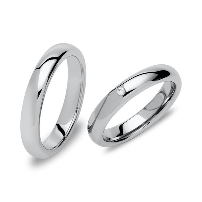 Tungsten partner rings