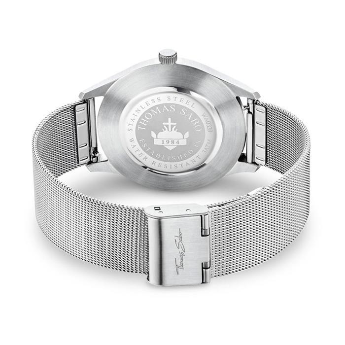 Code Ts horloge zilver zwart voor dames en heren