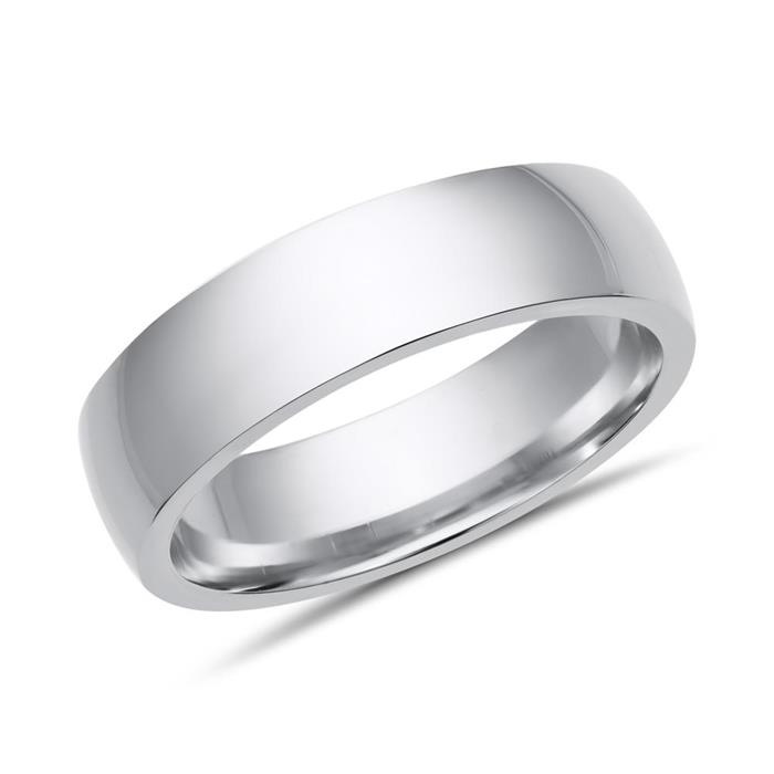 Wedding rings 8ct white gold with diamond