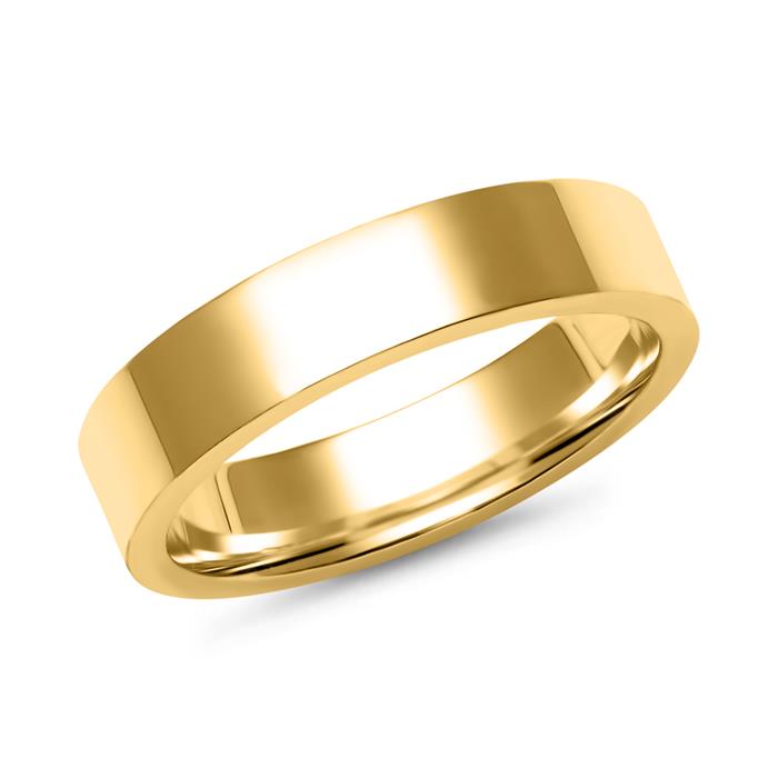 Wedding rings 18ct yellow gold with diamond