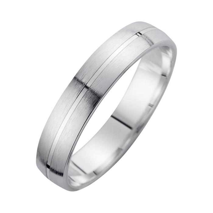 Wedding Rings With Diamond Width 4.5 mm