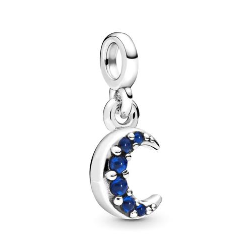 Moon Charm In Sterling Silver, Me Collection