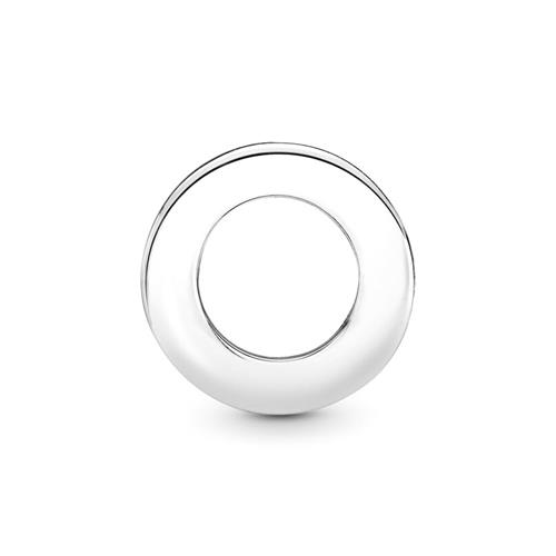 Reflections Circle Charm in 925 silver with zirconia