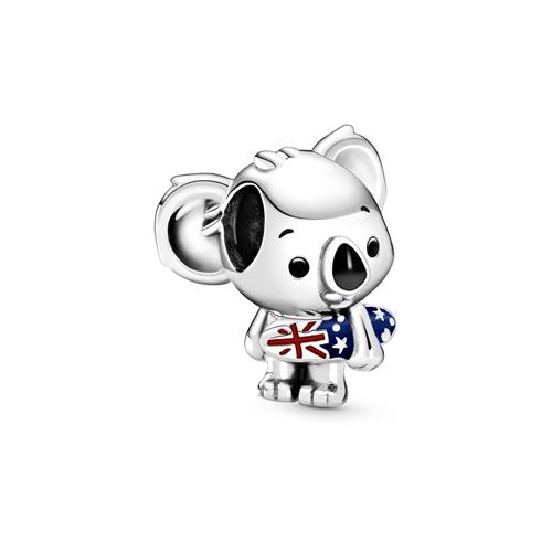 Charm Australian Koala aus 925er Silber