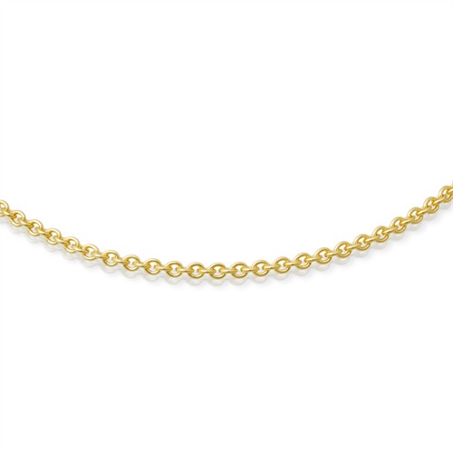 8ct Gold Chain: Anchor Chain Gold 55cm