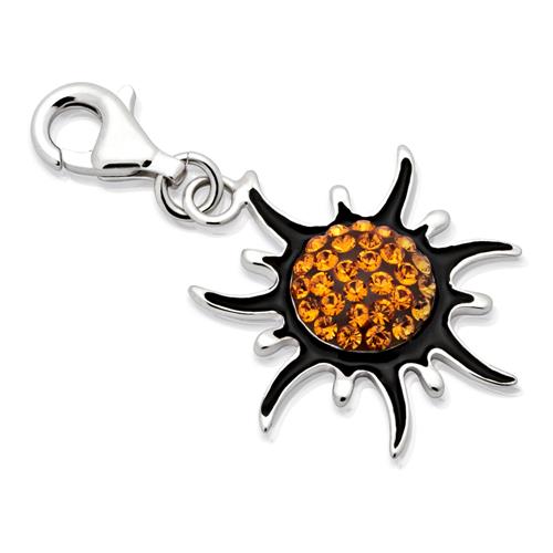 Exclusive Sterling Silver Charm Sun To Hang In