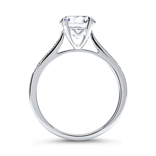 Brilladia Engagement Ring 950 Platinum With Diamonds DR0147SL-PT