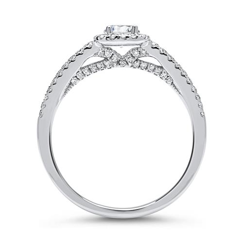 Ring 950 Platina Met Diamanten