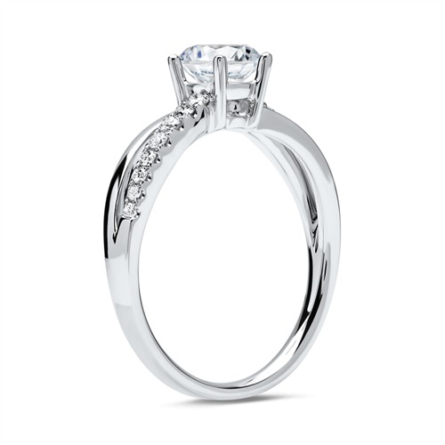 Ring 950 Platina Met Diamanten