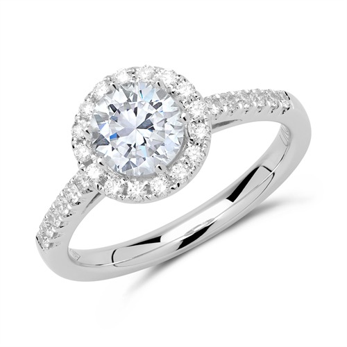 Brilladia Diamond Ring 950 Platinum DR0293SL-PT