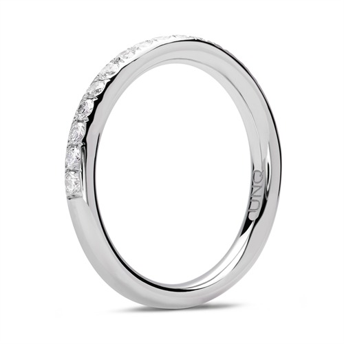 Eternity Ring 750er Weißgold 17 Diamanten