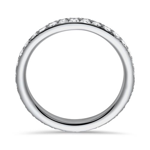 Eternity Ring 950 Platinum 33 Diamonds