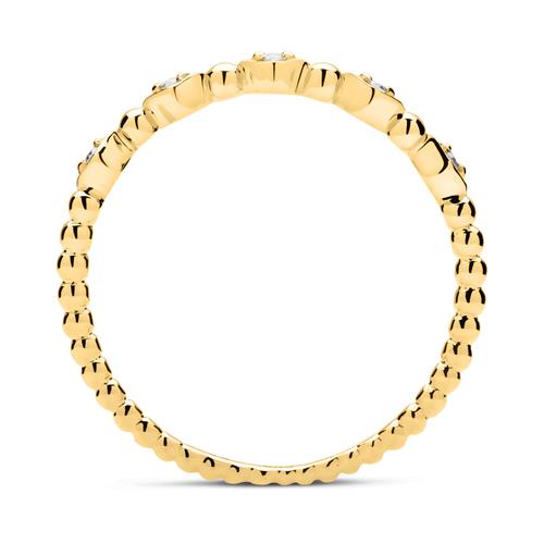750er Gold Ring 5 Brillanten