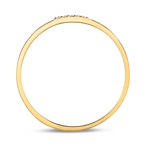Diamond Ring In 14K White Gold