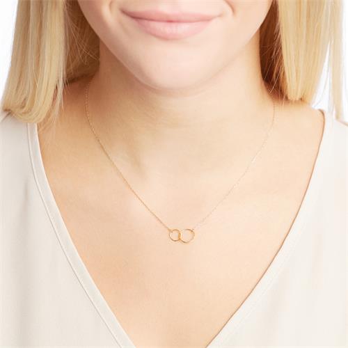 Necklace Circles For Ladies From 9KEr Gold