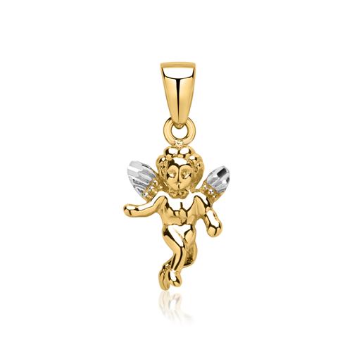 Necklace With Pendant Angel 8ct Gold