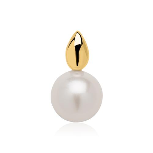 14ct Gold Necklace With Freshwater Pearl