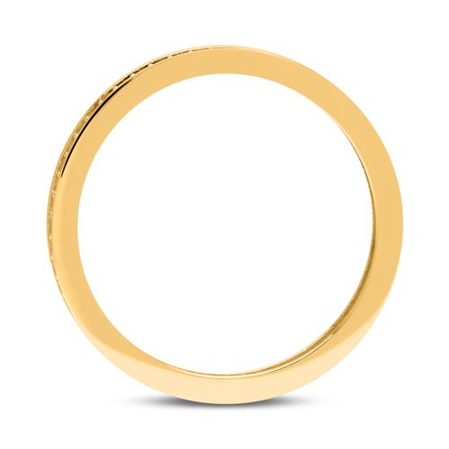 333er Gold Eternity Ring mit Zirkonia