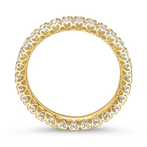 Ladies Ring In 8 Carat Gold With Zirconia