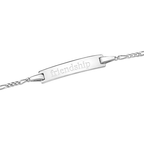 Sterling Silver Bracelet Engraving