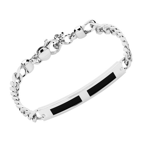 Curb Bracelet Engravable For Men Sterling Silver