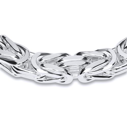 Sterling Silver Bracelet: King's Bracelet Silver 7.5mm