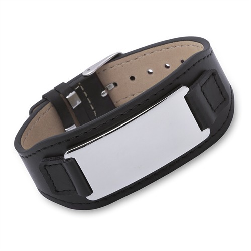 Leather Bracelet Engraving Plate Adjustable 17-22cm