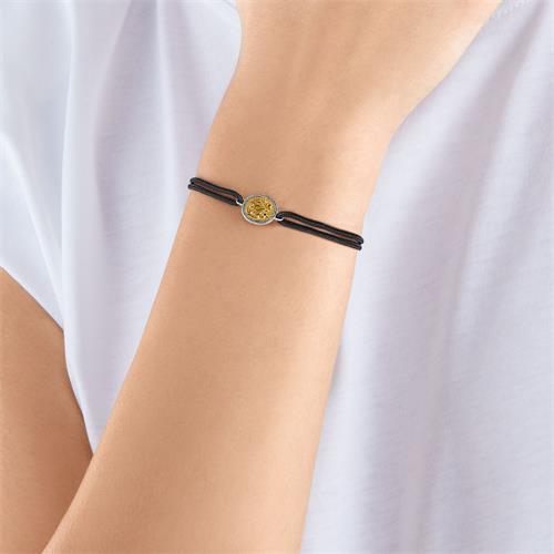 🦚 Textilarmband für Herren mit ...