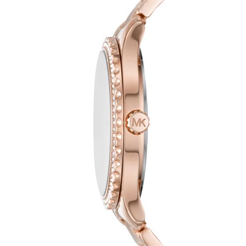 Armbanduhr Layton für Damen aus Edelstahl, rosé