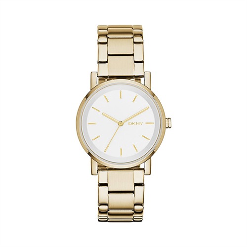 Quartz Watch Gold-Coloured For Ladies